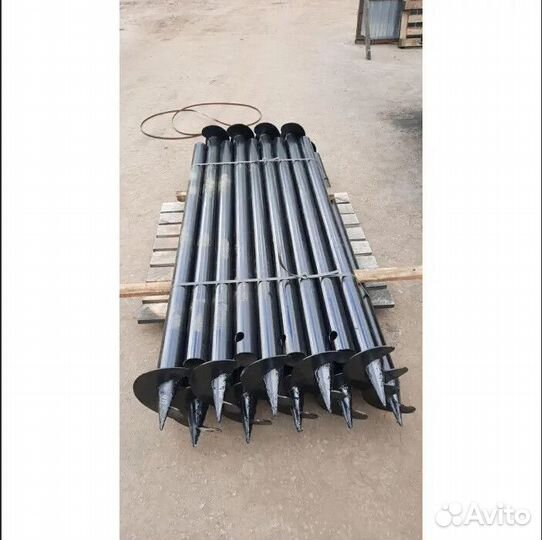 Винтовые сваи, закрутка сваи