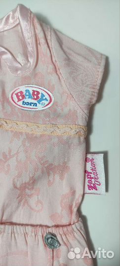 Костюм baby born zapf creation annabell chou chou