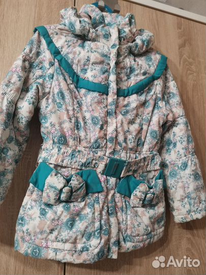 Куртка демисезонная для девочки 116