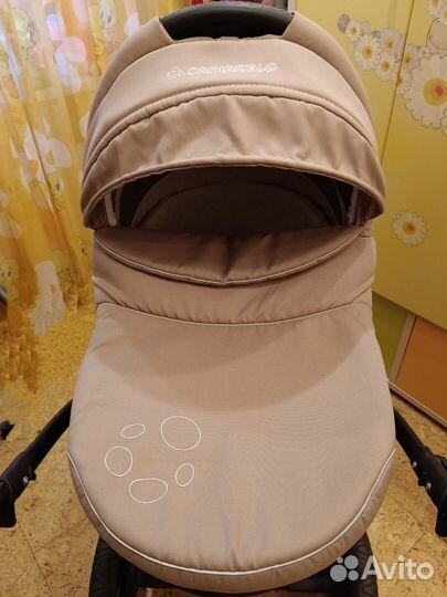 Коляска Camarеlо Sеvillа 3 в 1 + меховой конверт