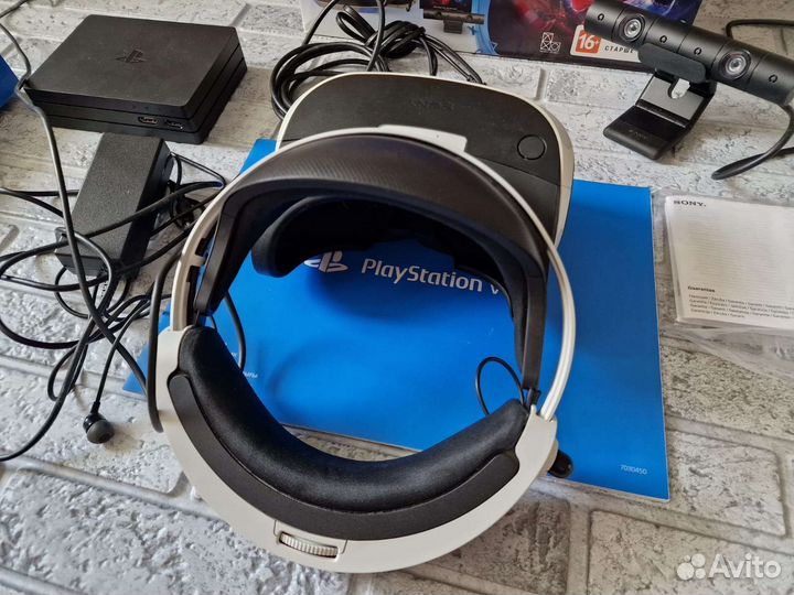 Ps4 шлем очки VR (ZVR2) 2я ревизия+камера V2