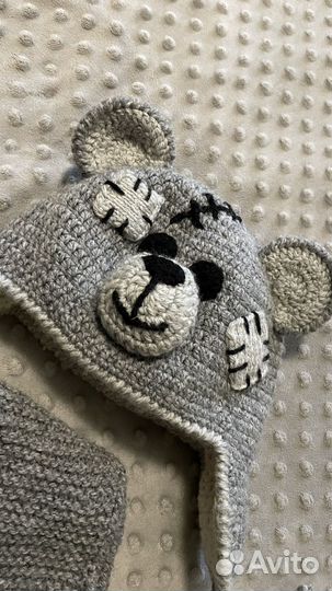 Детская шапка и шарф