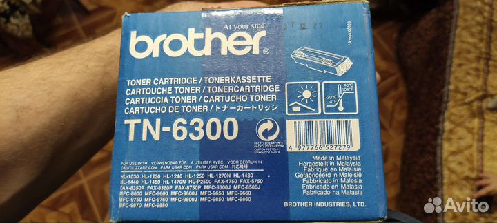 Картридж brother tn 6300