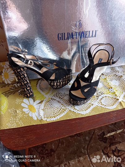 Туфли Италия Gilda Tonelli оригинал 37 размер