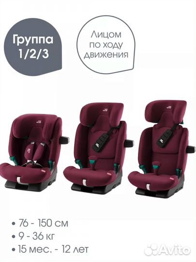 Britax advansafix pro новое автокресло