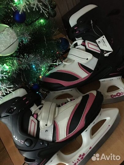 Коньки ледовые oxelo Fit 3