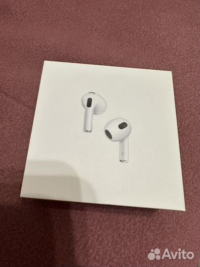Беспроводные наушники apple airpods 3