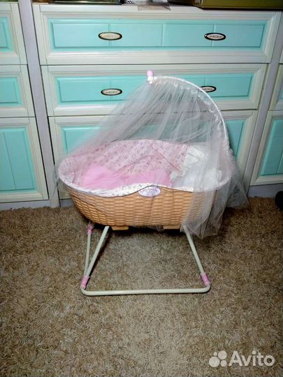 Кроватка колыбель для куклы baby annabell