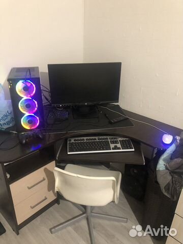 Игровой компьютерный стол rgb угловой купить в Санкт-Петербурге ...