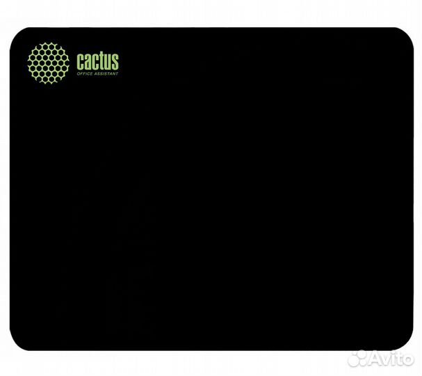 Коврик для мыши Cactus CS-MP-P01M, черный 300x250x