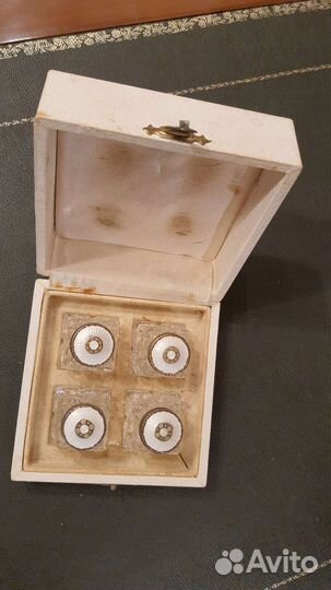 Редкие солонки. Серебро,эмаль-гильош, Норвегия 50е