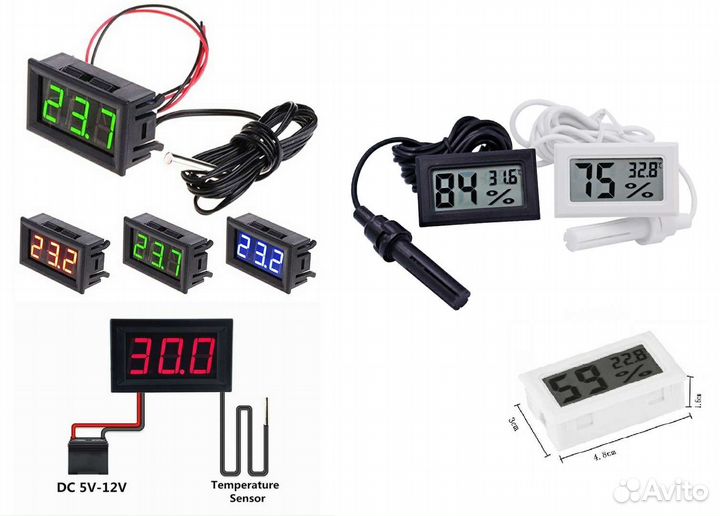 Термометр, гигрометр