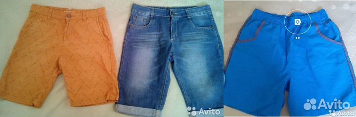 Продаются б/у шорты 146-158 и спорт.штаны 164