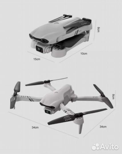 Квадрокоптер с двумя камерами