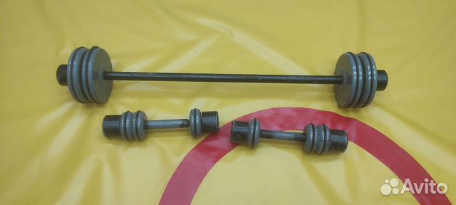 Штанга гриф блины бу