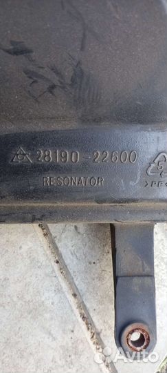 Резонатор воздушного фильтра Hyundai Accent