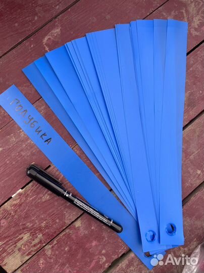 Бирки для подписывания растений, ленточки