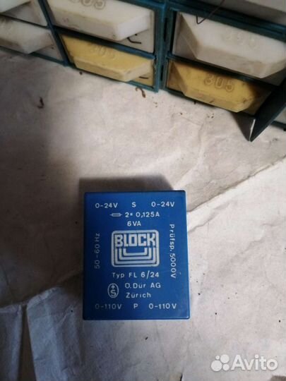PCB Transformer 24V VC5.0/2/24 block VC-5.0/2/24