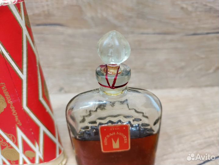 Духи винтаж Красная Москва Главпарфюмер СССР