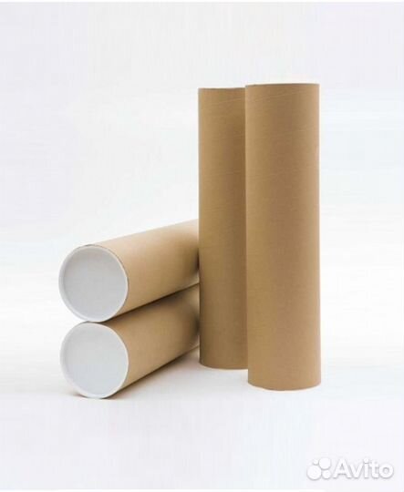 Картонный тубус - 22см