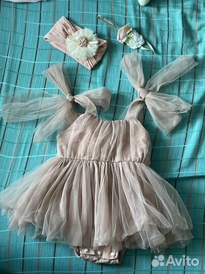 Платье боди для девочки