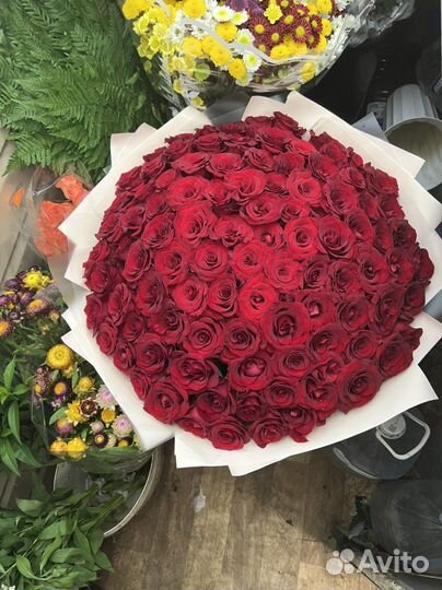 Букет 101 роза