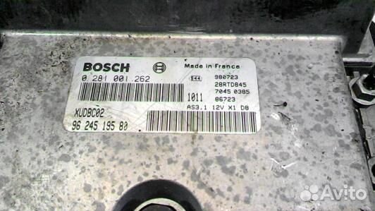 Блок управления двс citroen xantia 2 (51T56PC01)