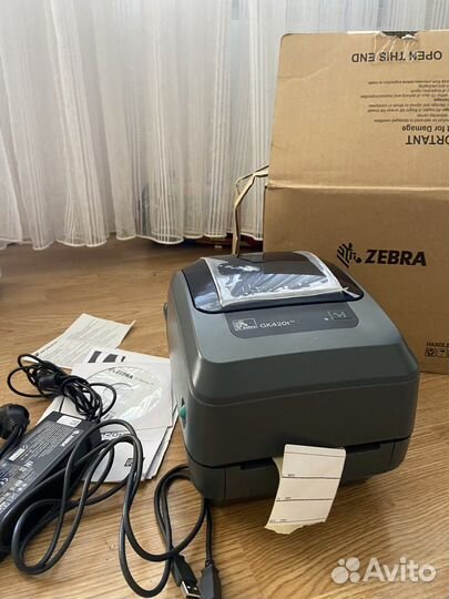 Принтер zebra GK420t