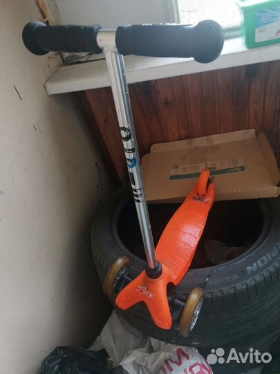 Самокат детский трехколесный