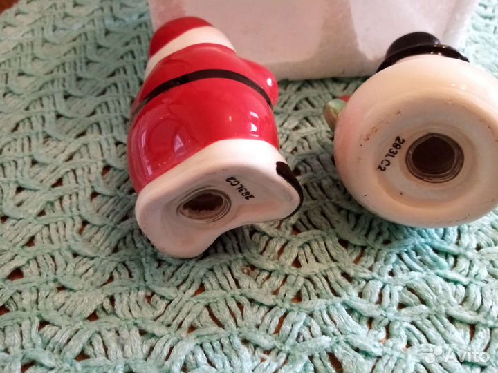 Набор солонка и перечница Новогодний