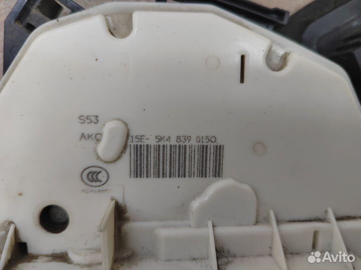 Замок задний левый Seat, Skoda, VW 5K4839015Q