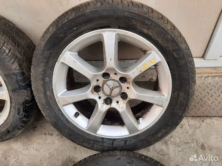 W203 колёса цена за штуку. комплекта нету