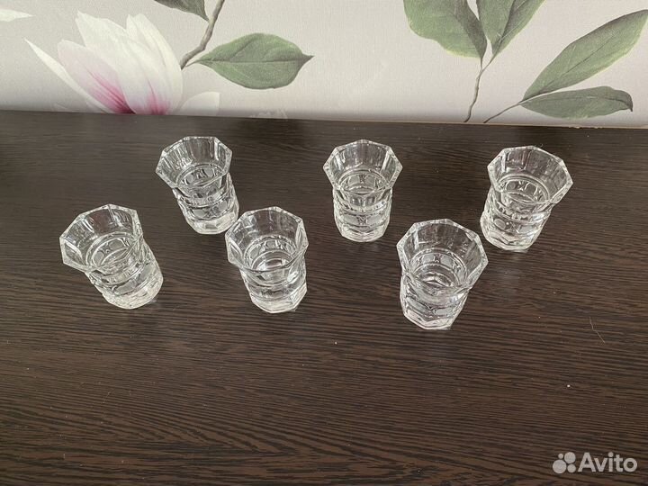 Стопки хрусталь СССР