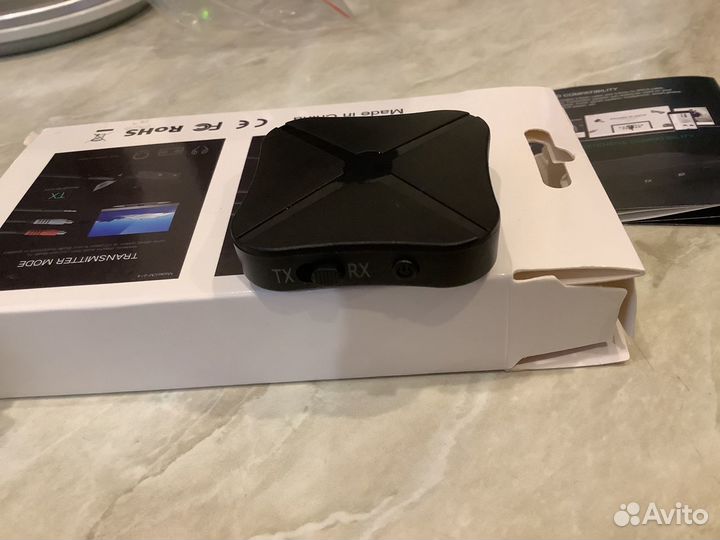 Аудио трансмиттер 2х сторонний. In/out. Новый