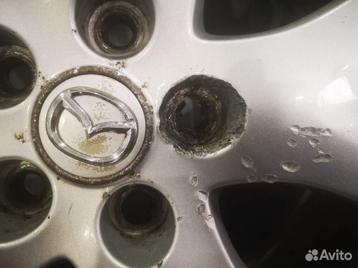 Литые диски на mazda r18