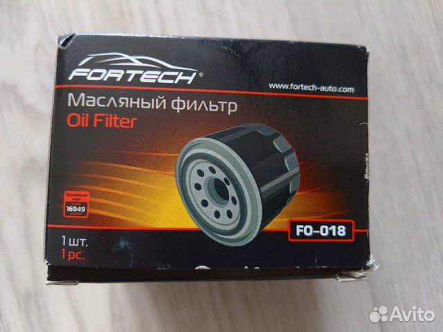 Фильтр масляный fo 018 logan largus