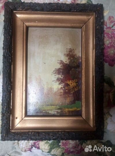 Картина. Осень подписная