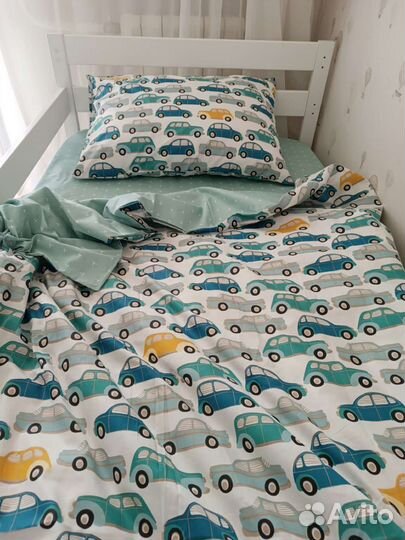 Детское постельное белье 1.5 сатин