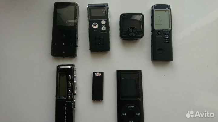 Диктофон 8-16 Гб, +мкльтиплеер Hi-fi