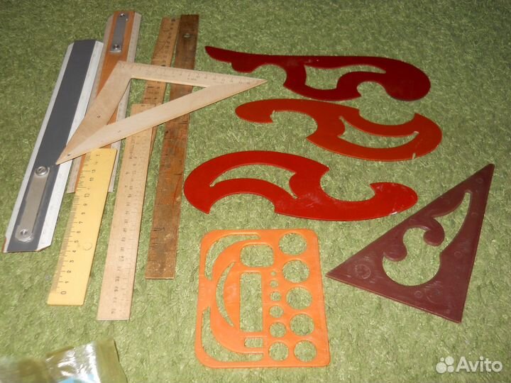 Лекала,тетради,альбом и линейки СССР