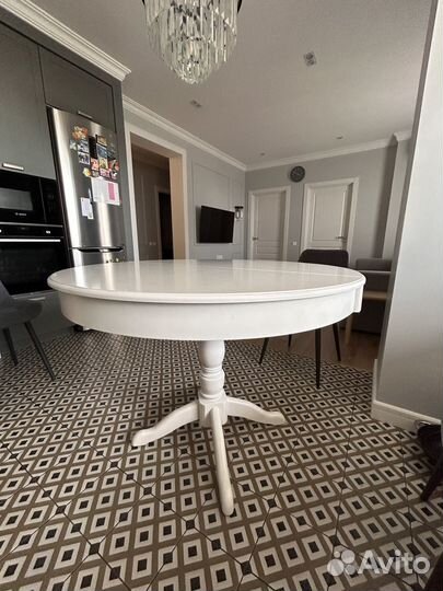 Стол кухонный круглый раскладной