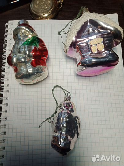 Елочные игрушки СССР