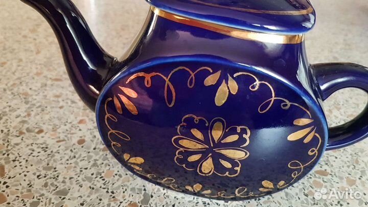 Заварочный чайник, кобальт, 