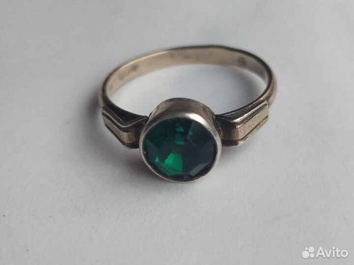 Кольцо серебро 875 СССР