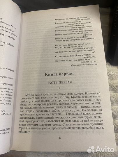 Тихий дон М.Шолохов