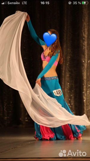 Восточные танцы костюм