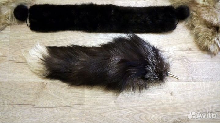 Воротник меховой натуральный