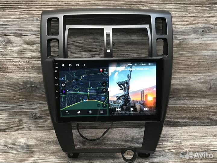 Магнитола Teyes CC2 plus на Hyundai Tucson