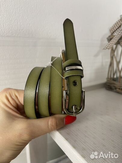 Ремень женский натуральная кожа