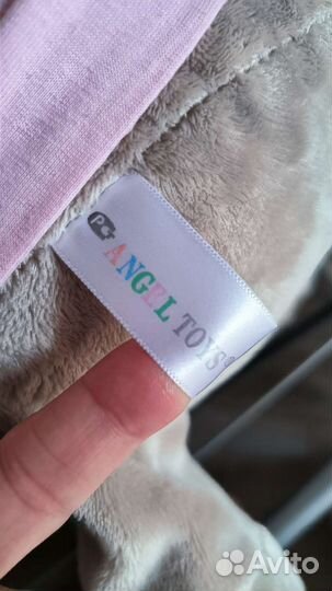 Мягкая игрушка бегемот